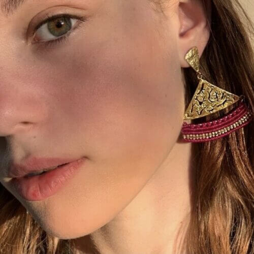 Playing Dress Up Drop Earrings