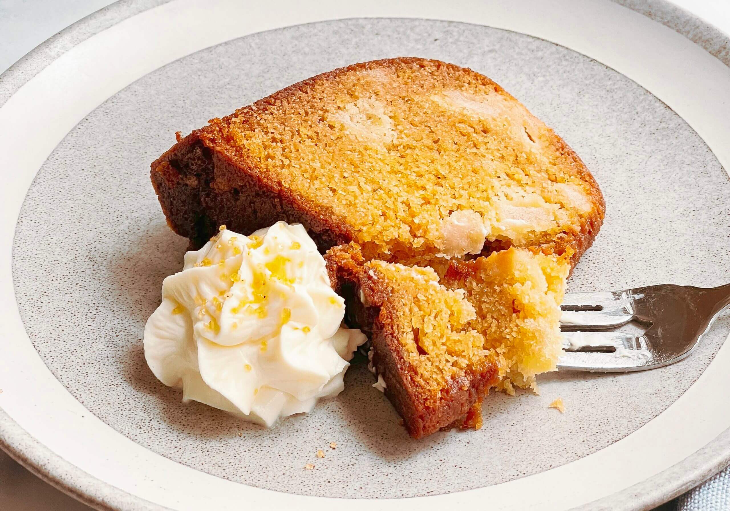Pear Honey Saffron Bundt Cake